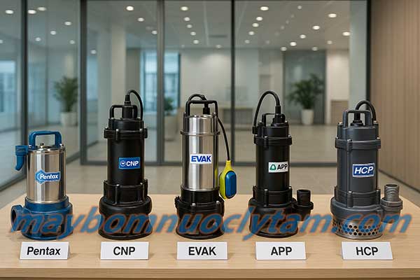 Các dòng máy bơm chìm đáng mua nhất hiện nay