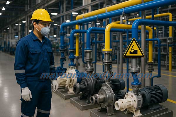 Các dòng máy bơm hóa chất đáng mua nhất hiện nay