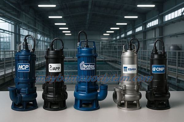 Các dòng máy bơm nước thải tốt nhất hiện nay