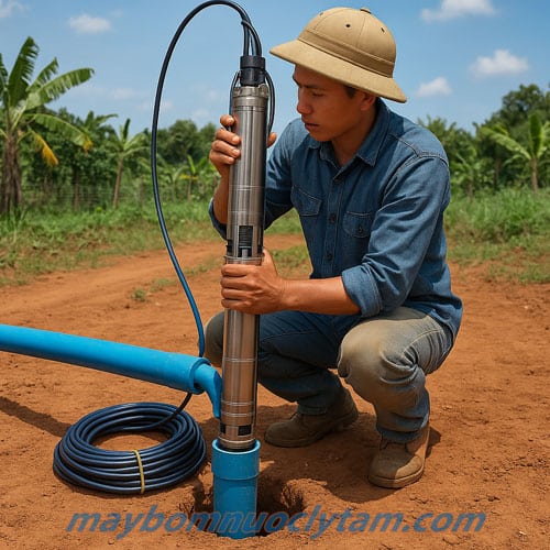 Hướng dẫn chọn máy bơm giếng khoan phù hợp