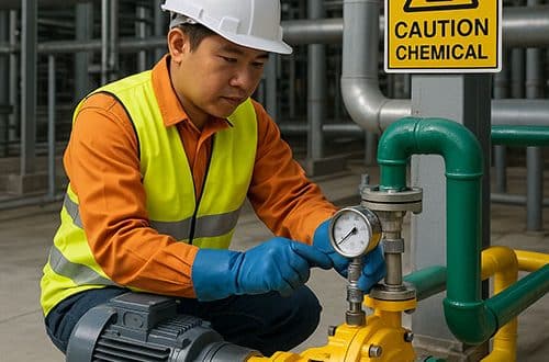 Lưu ý kỹ thuật lắp đặt và vận hành máy bơm hóa chất