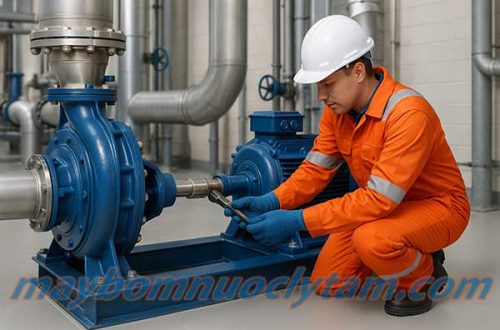 Lưu ý kỹ thuật lắp đặt máy bơm nước công nghiệp