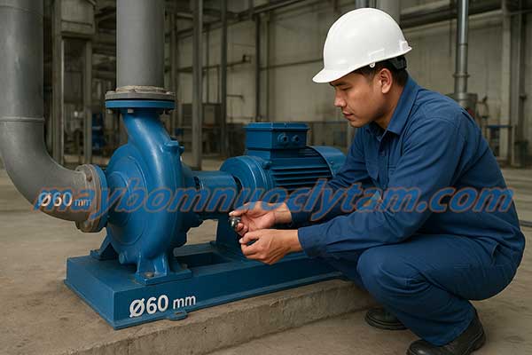 Cách chọn máy bơm theo kích thước đường ống