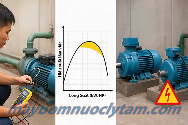 Công suất máy bơm nước là gì