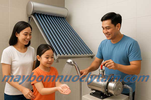 Hướng dẫn chọn máy bơm nước nóng phù hợp