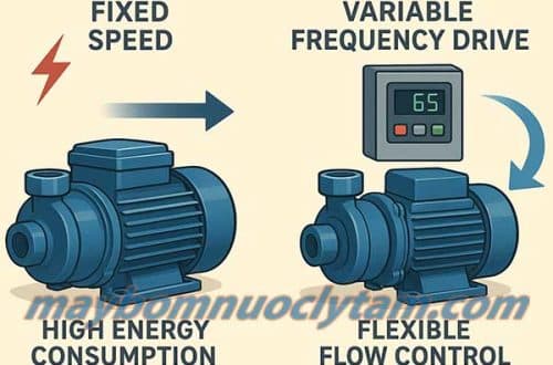 So sánh máy bơm nước thường và bơm biến tần