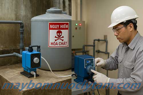 Tư vấn lựa chọn máy bơm định lượng hóa chất