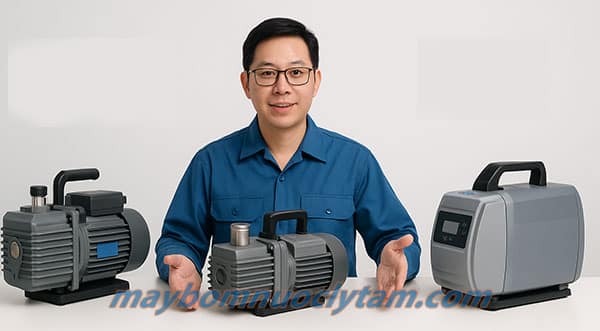 Hướng dẫn chọn máy bơm chân không phù hợp