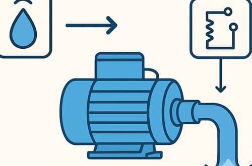 Máy bơm nước tự ngắt khi cạn