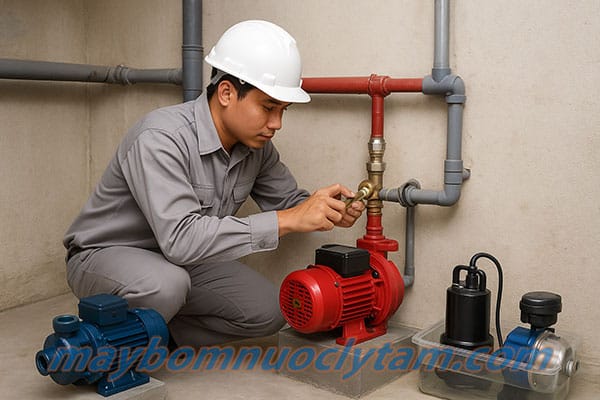 So sánh máy bơm nước nóng với các dòng máy bơm khác