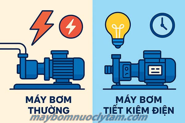 Tính năng tiết kiệm điện của máy bơm nước
