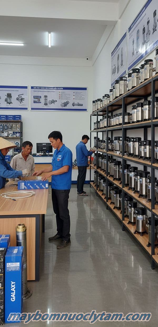Cửa hàng phân phối bơm Galaxy tại Lâm Đồng
